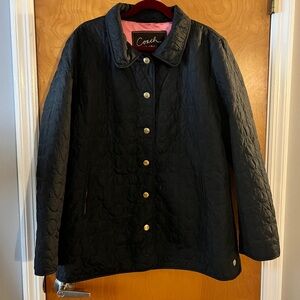 Coach Black Jacket with Pink Lining